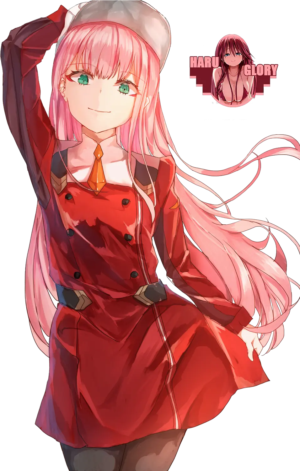 Darling In The Franxx Zero Two Render