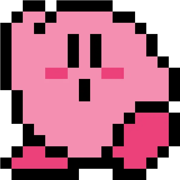 Kirby 8 Bit Png Pixel Art Kirby