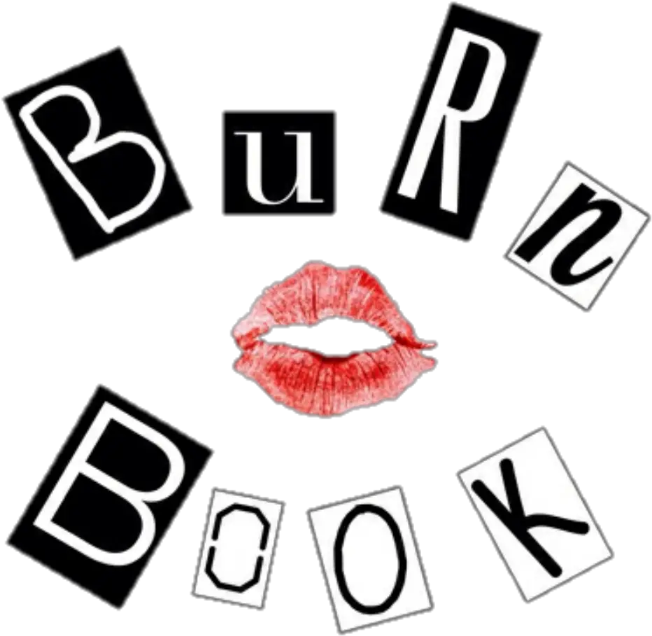 Mean Girls Burn Book Png