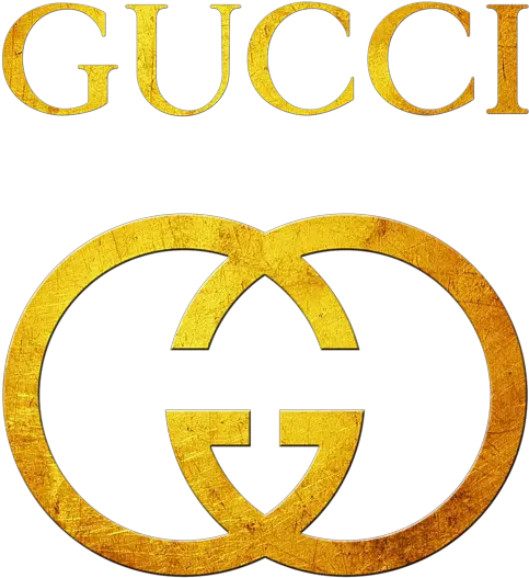 Gold Gucci Logo