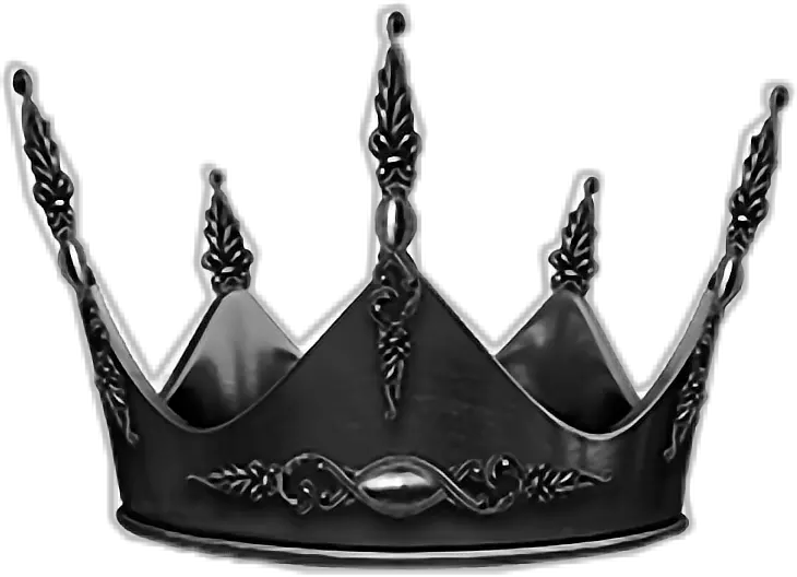 Evil Crown Png Transparent Royal Crown Black