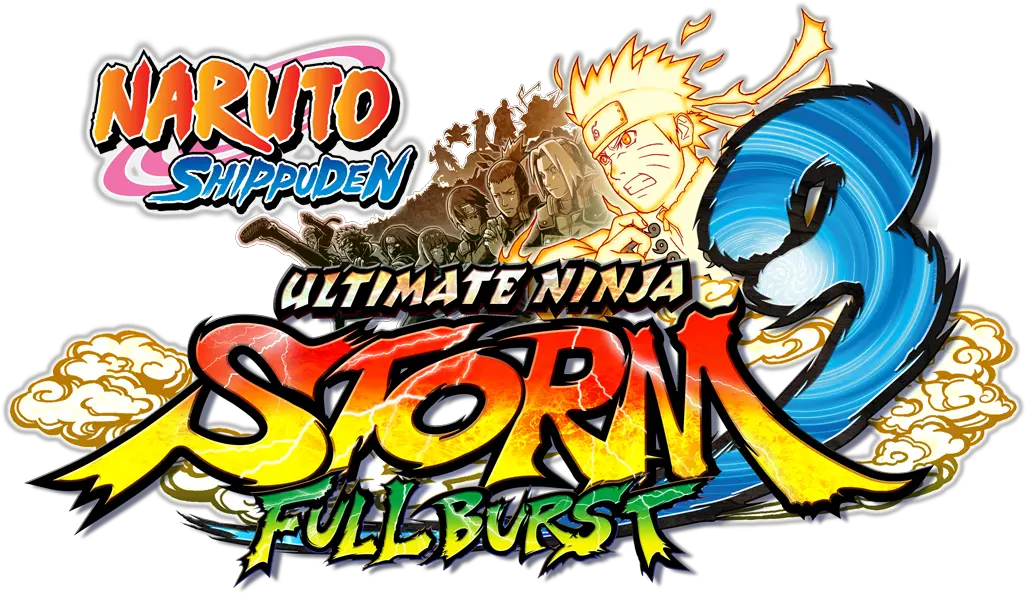 Naruto Ultimate Ninja Storm 3 Full Burst Logo