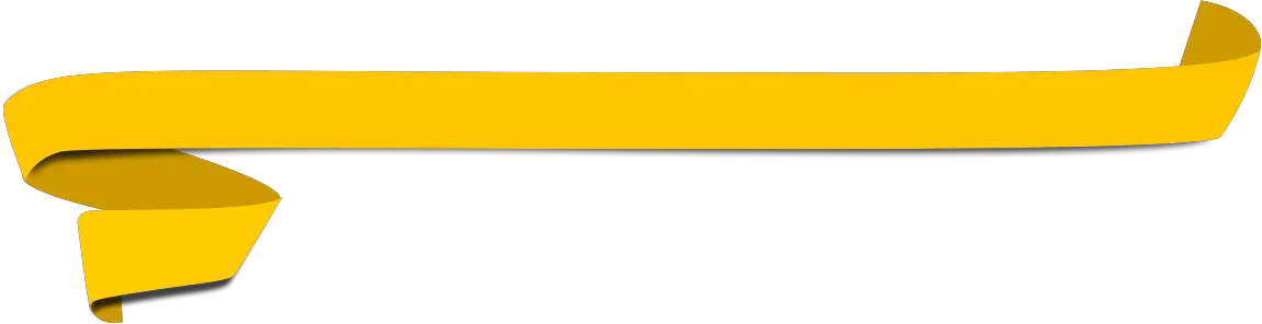 Banner Yellow Png Banner Yellow Ribbon Png