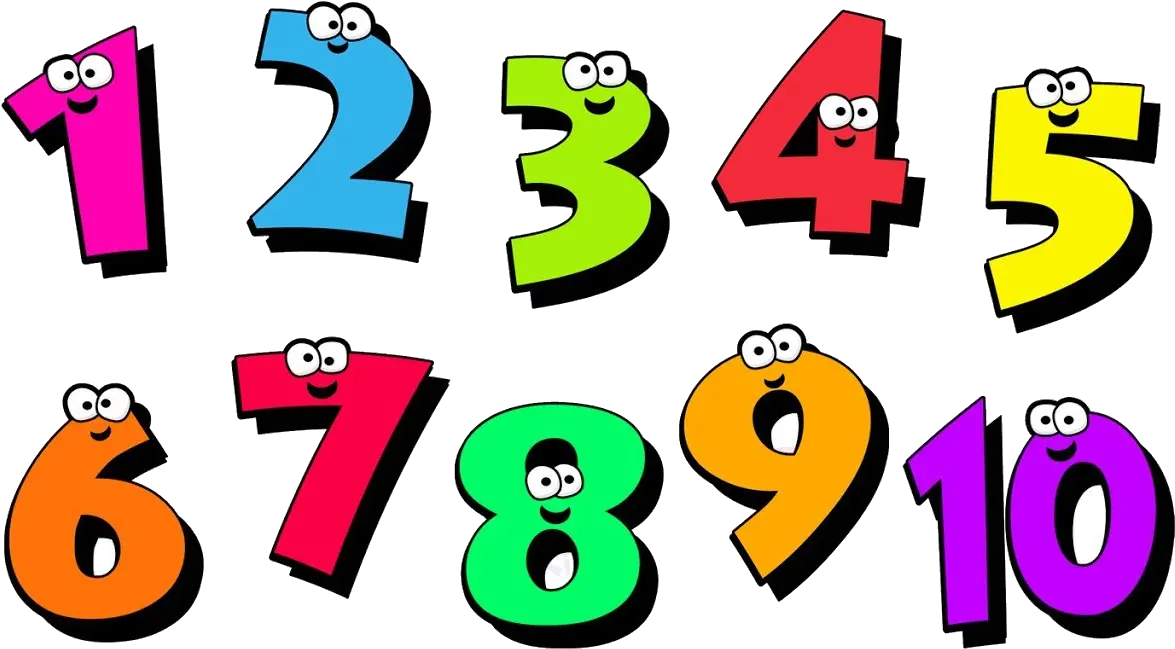 Numbers Clipart Transparent Background Frames Illustrations