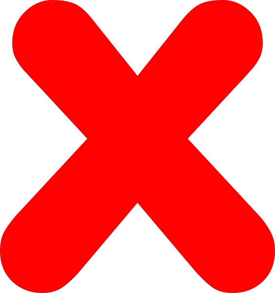 Right And Wrong Symbols Clipart