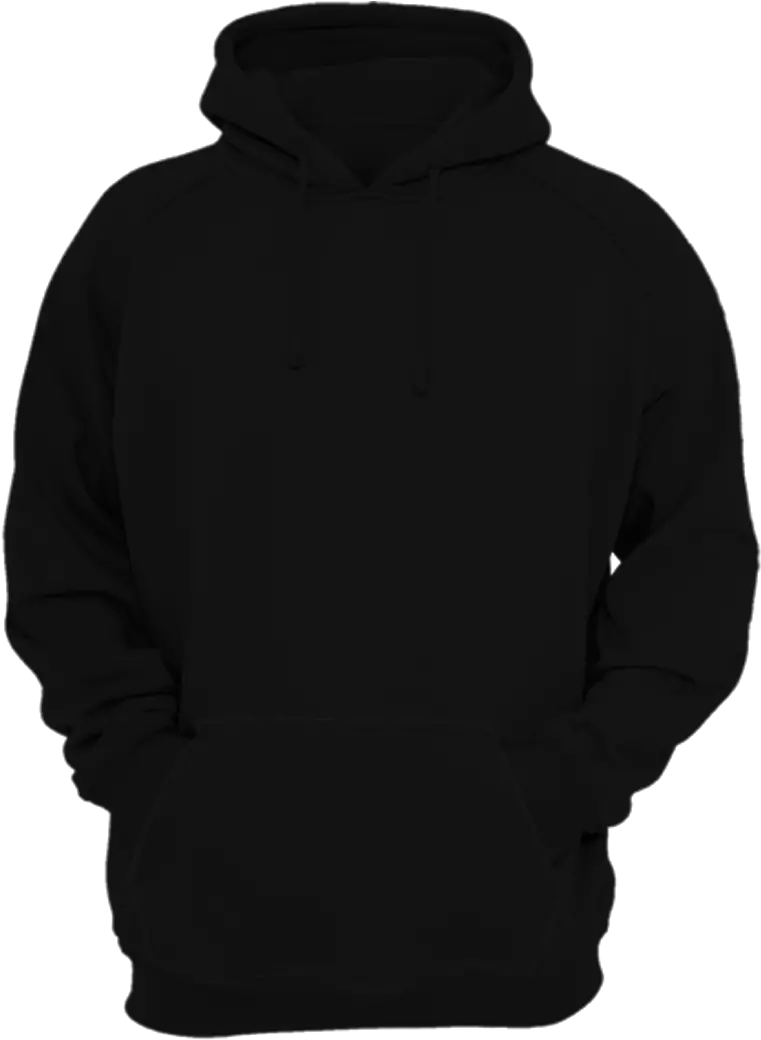 High Quality Black Hoodie
