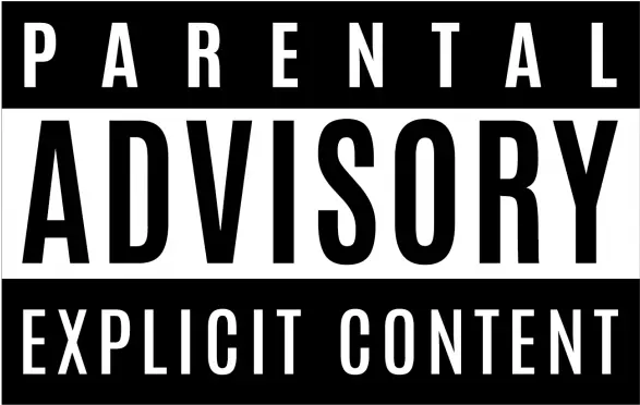 Parental Advisory Explıcıt Content Png