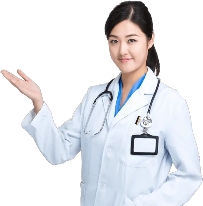 Female Doctor Transparent Background
