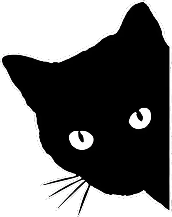 Black Cat Kitten Clip Art Silhouette Black Silhouette Cat Transparent Background