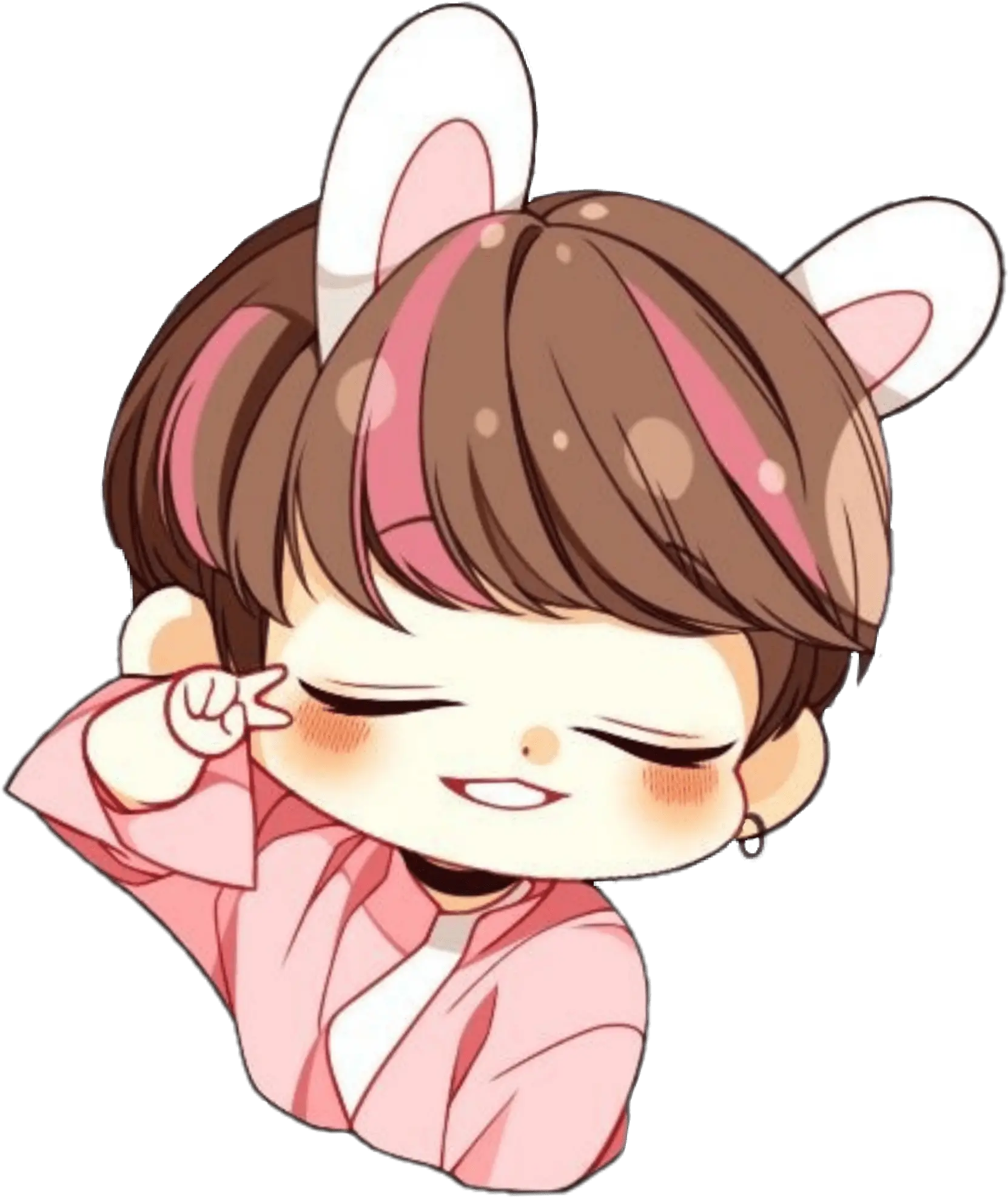 Transparent Bts Chibi Png Bts Jungkook Cute Chibi Bts