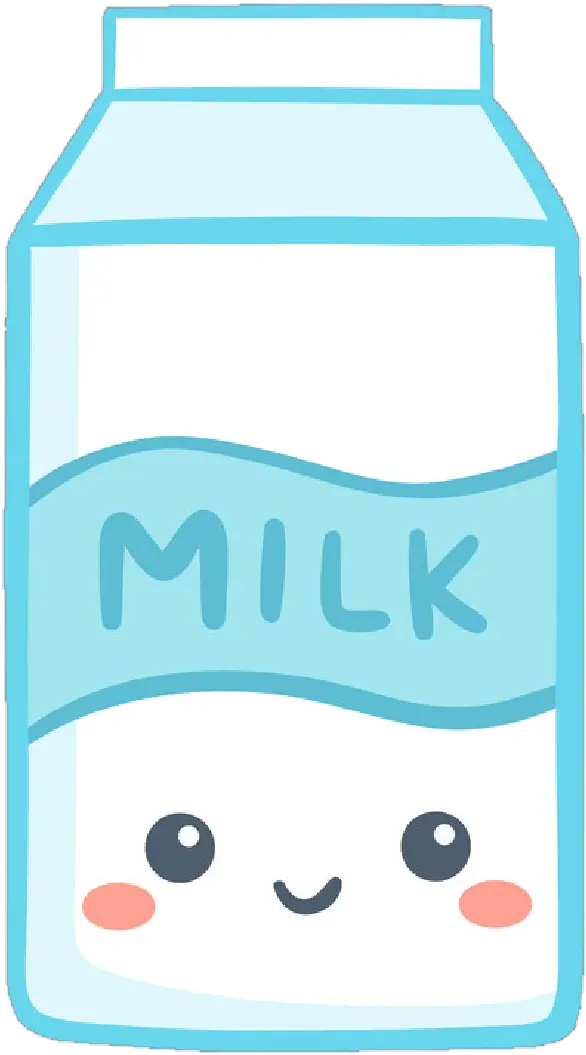 Cute Kawaii Milk Carton