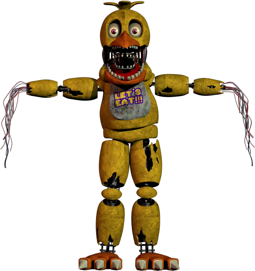 Withered Chica Five Nights At Freddy39s 1 Chica