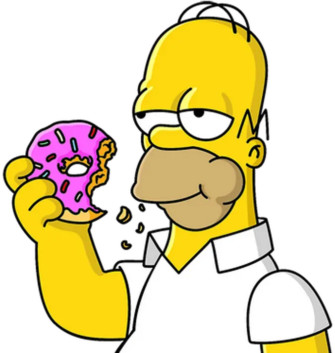 Donut Homer Simpson