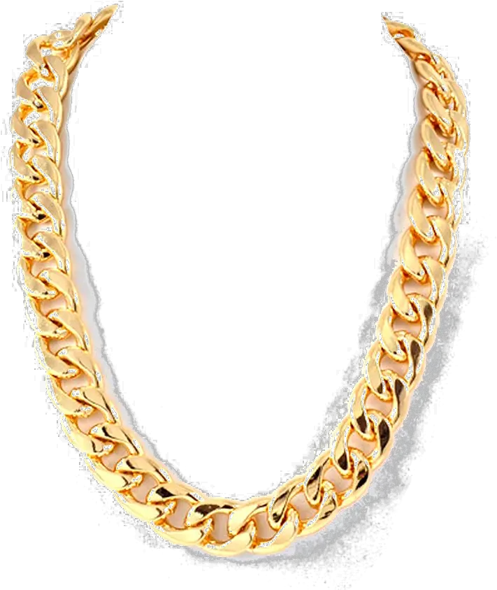 Gold Chain Png Image Thug Life Chain Png