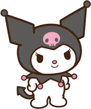 aesthetic lovecore cute soft kawaii kuromi black Grunge Hello Kitty Aesthetic