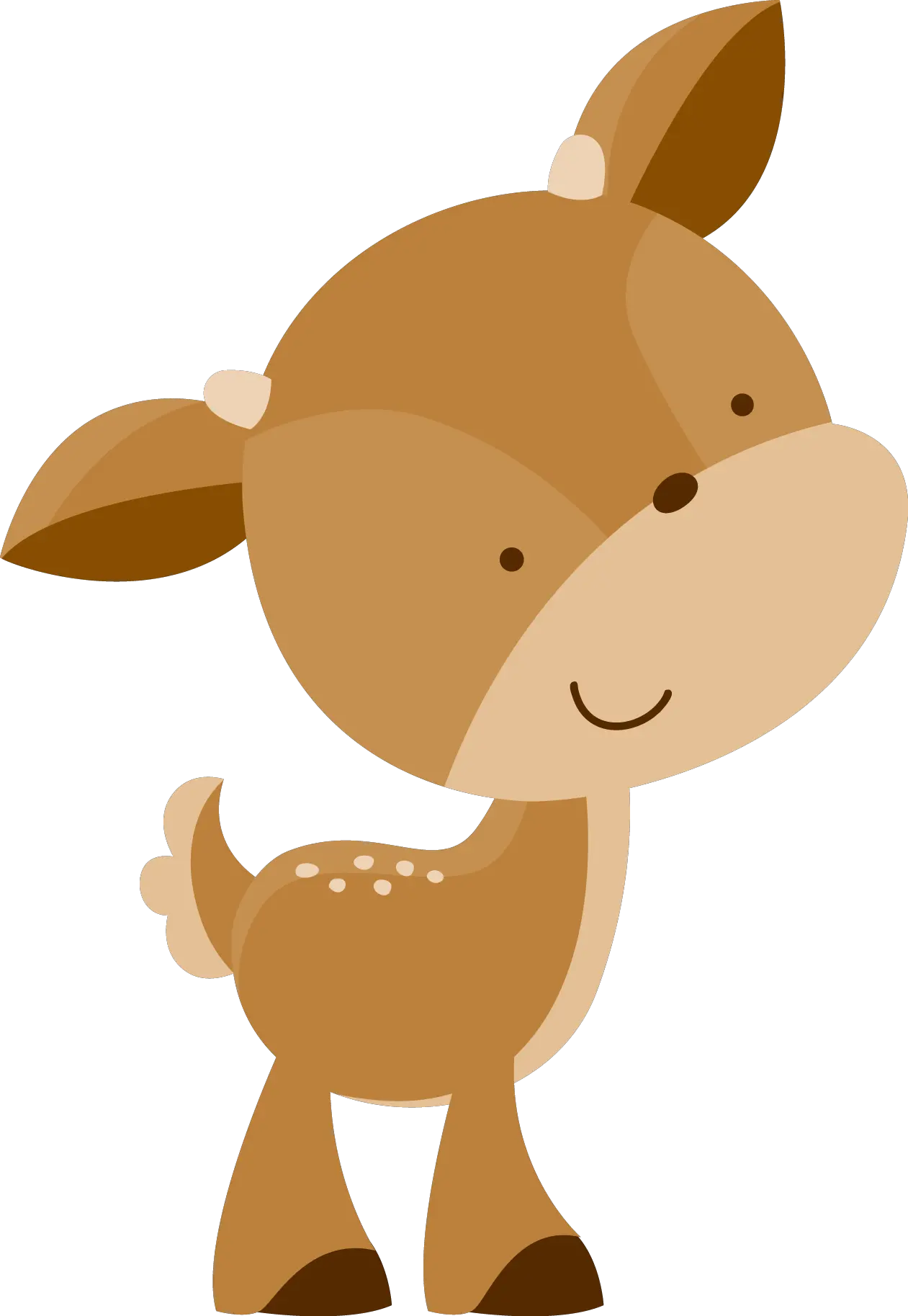 Clip Art Baby Animals Png Deer Woodland Animals Clipart