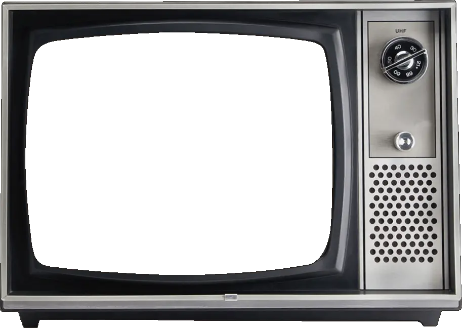 Transparent Background Old Tv Png