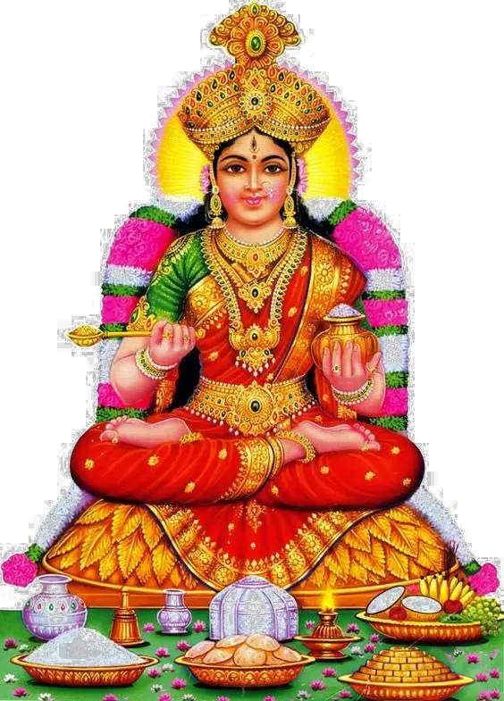 Lakshmi Mata Png Transparent Image Goddess Annapurna Devi