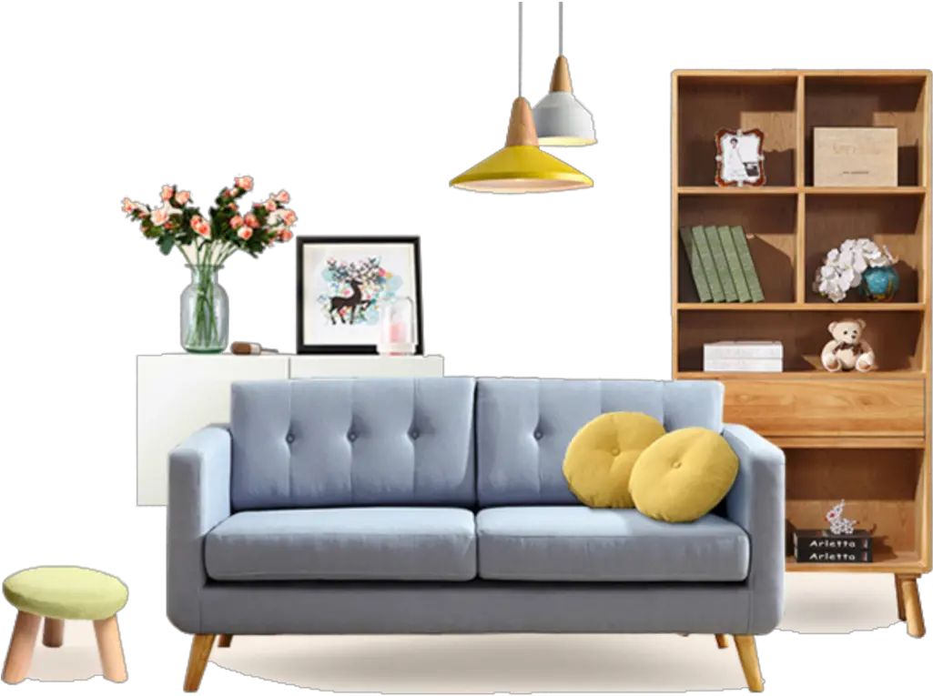 ftestickers room livingroom furniture sofa table Home And Furniture Png