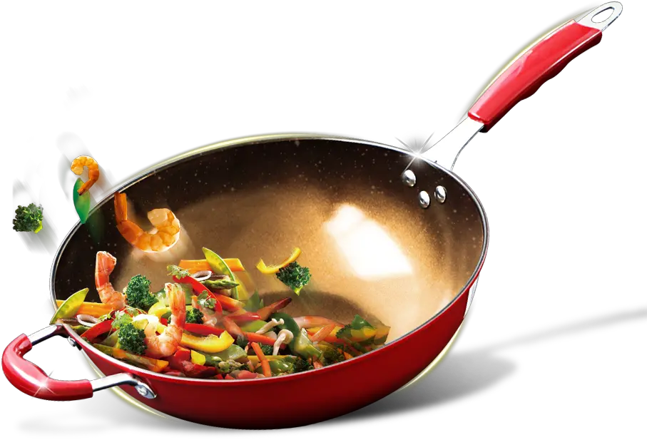 Wok Dish Tableware Frying Cooking Frying Pan Png