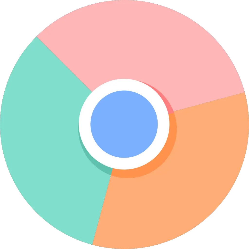 Google Chrome Icon Pink Google Chrome Icon