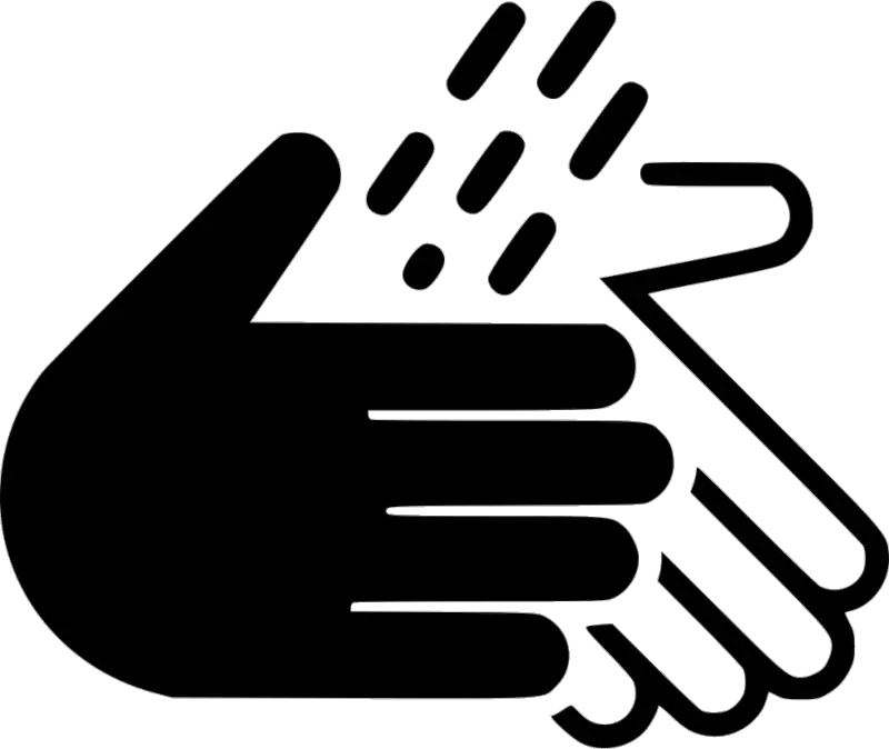 Wash Hands Comments Wash Hands Vector Icon
