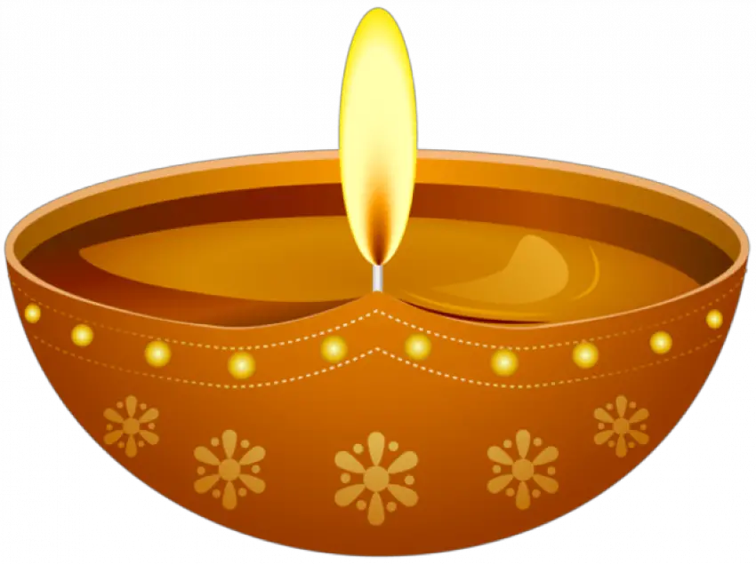 Diwali Candle Png