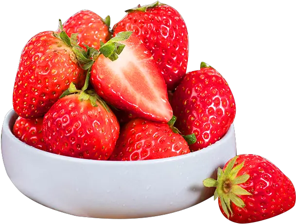 Bowl Of Strawberries Png