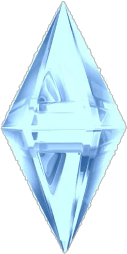 Sims Crystals Crystal Blue Sticker Stickers Tumblr Blue Sims Crystal