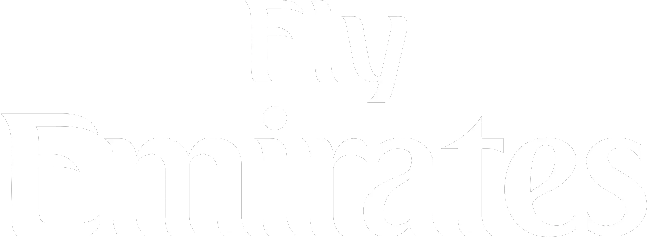 Fly Emirates Logo Black And White Johns Hopkins White Logo