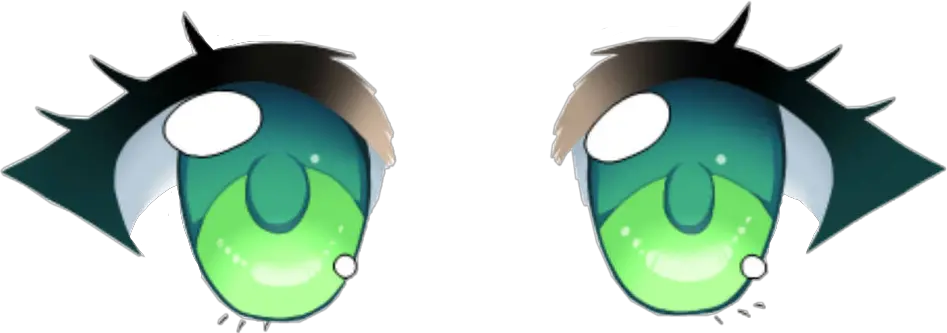 anime chibi kawaii eye eyes mangaeyes manga Transparent Background Anime Eyes Png