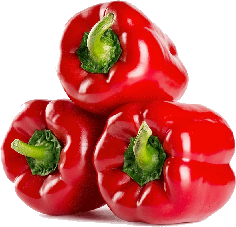 Transparent Red Pepper Png Red Bell Peppers Png