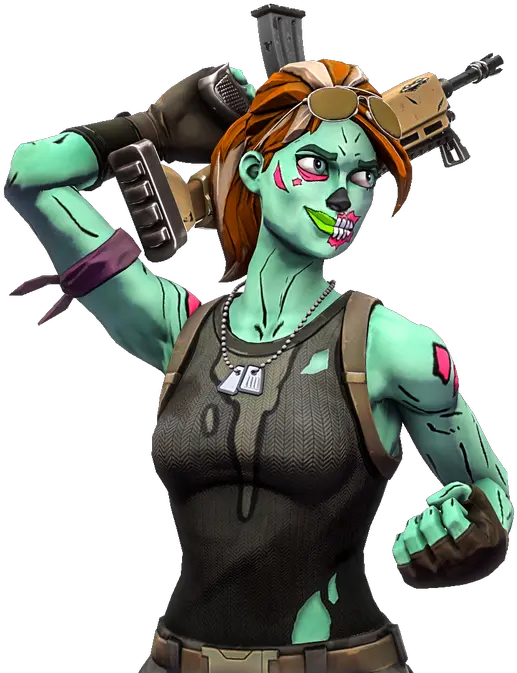 Fortnite Skin Zombie Girl