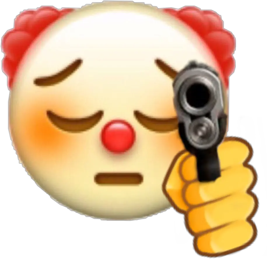 freetoedit honk clown sad emoji Clown Face Sad Clown Emoji