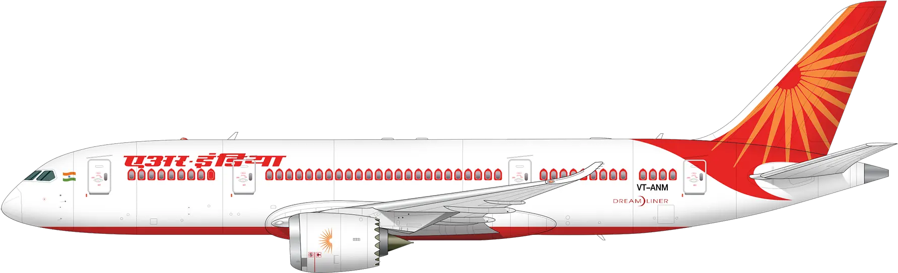 Air India Flight Png