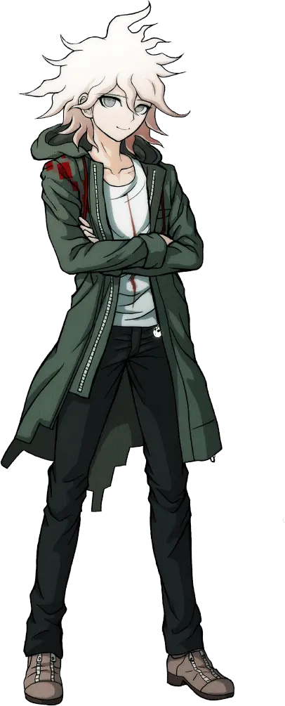 Him Nagito Komaeda Full Body Sprite