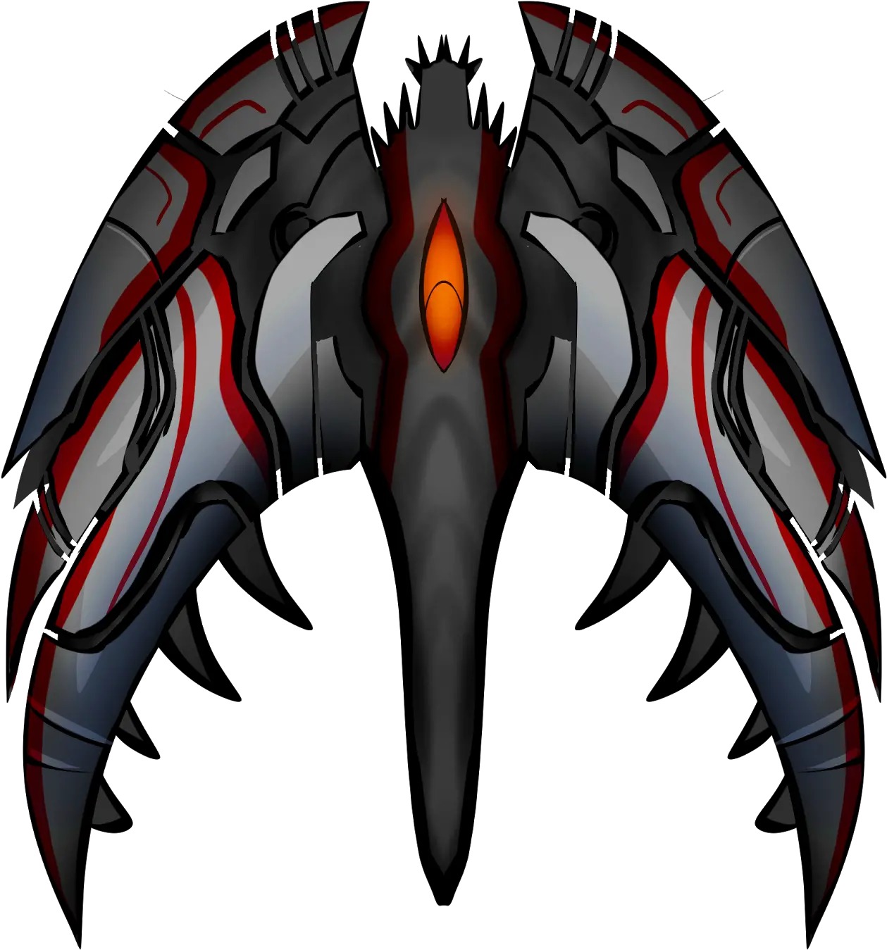 Enemy Spaceship Sprite