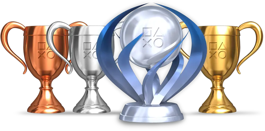 Transparent Ps4 Trophy Png Playstation Platinum Trophy Png