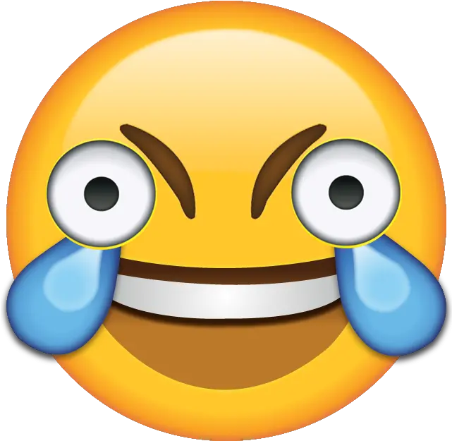 Emoticon Yellow Facial Expression Cartoon Smiley Smile Laughing Eyes Open Emoji