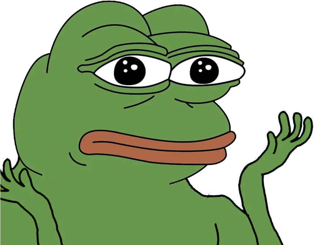 Toad Pepe Frog Transparent Background