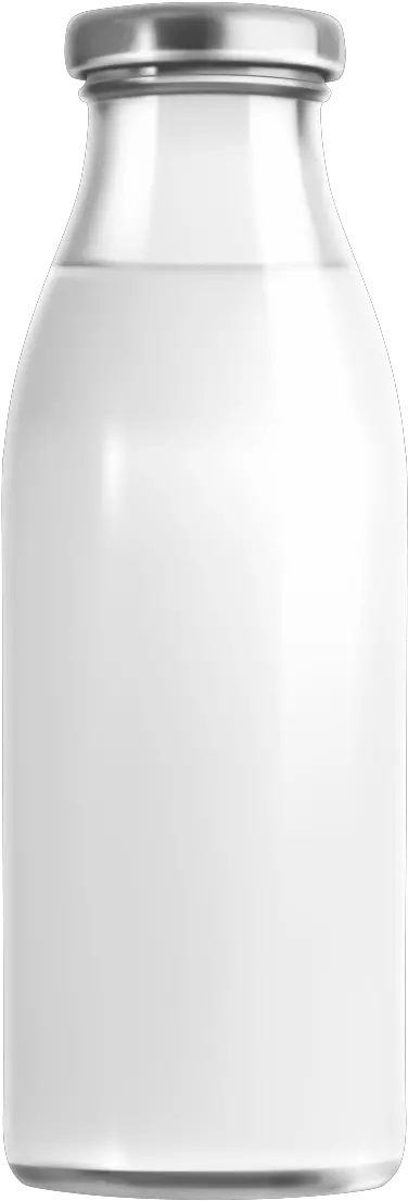 Transparent Milk Bottle Png