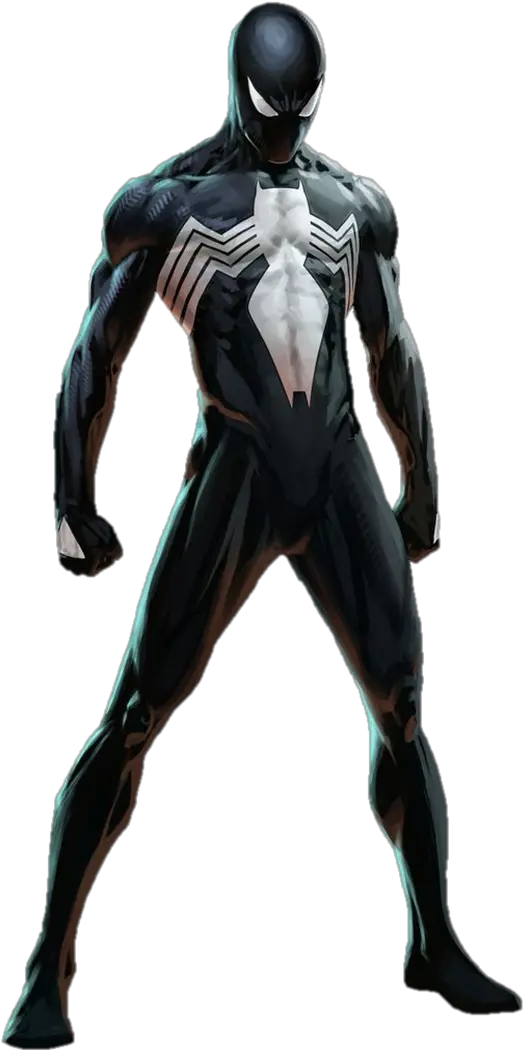 Black Suit Spiderman Png