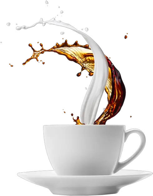 Transparent Coffee Spill Clipart Coffee Cup Splash Png