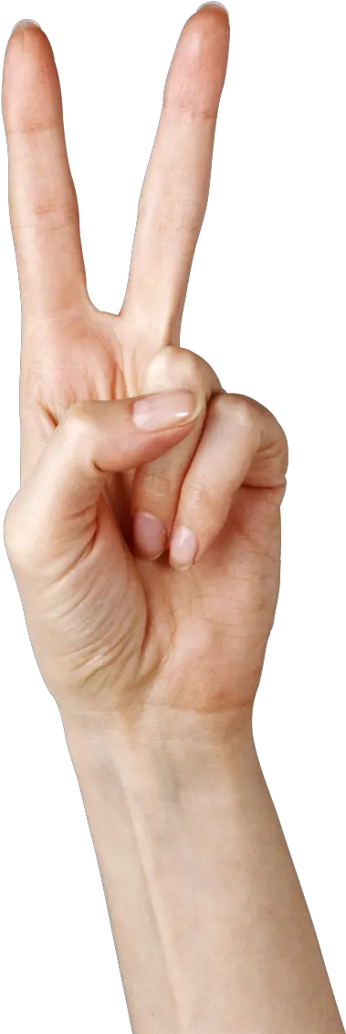 Peace Fingers Png Peace Sign Hand Transparent