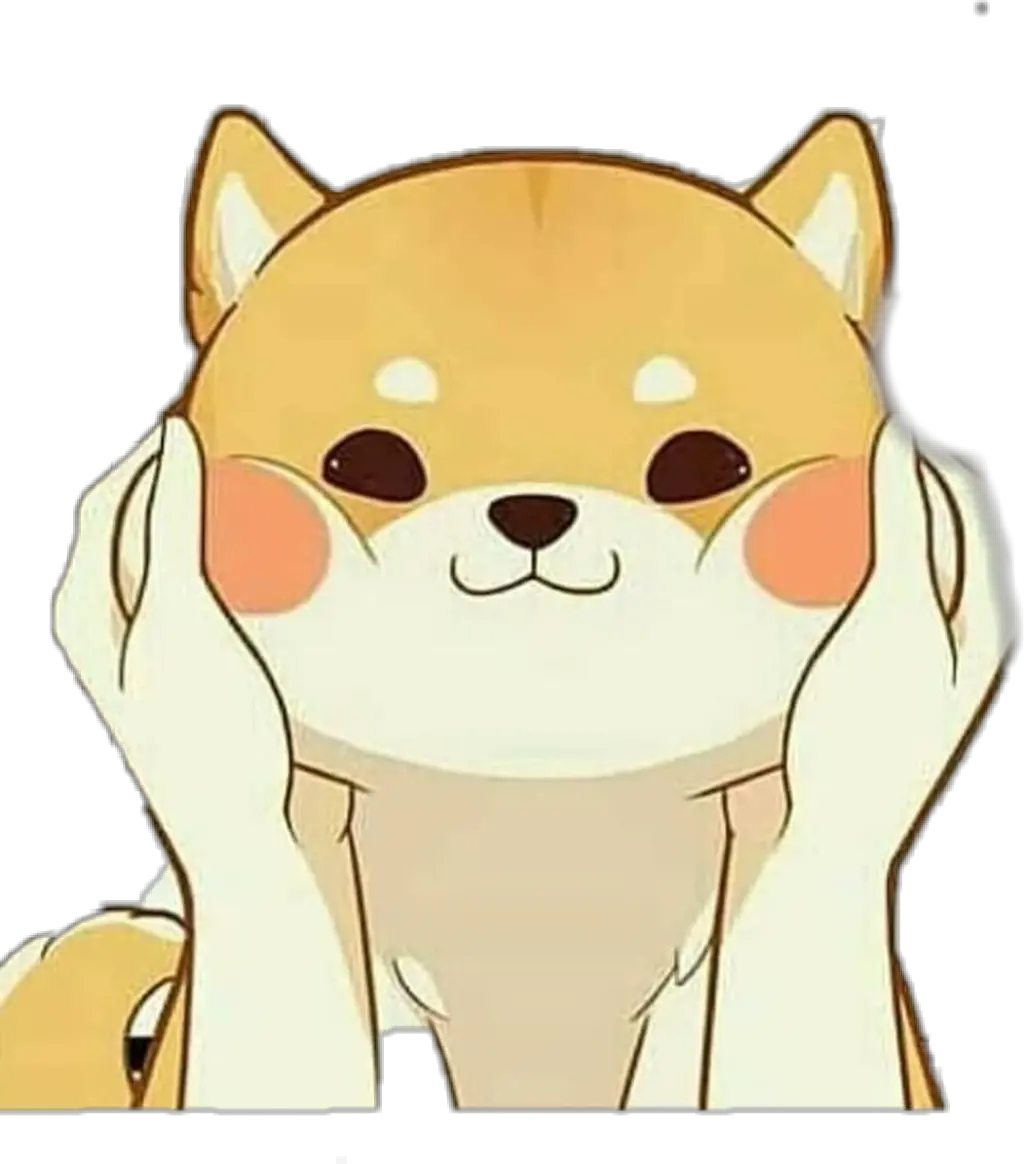 kawaii cute anime shiba dog puppy Kawaii Cute Anime Dog