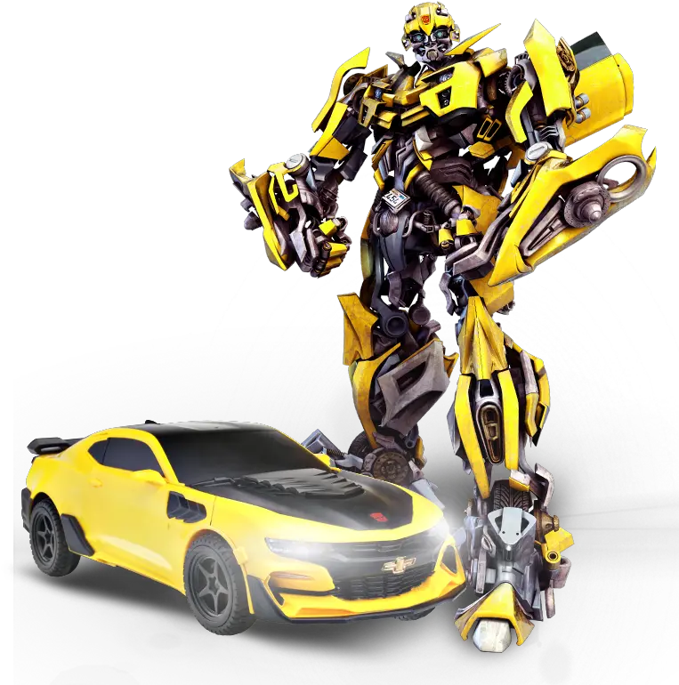 Bumblebee Transformer Transparent Background