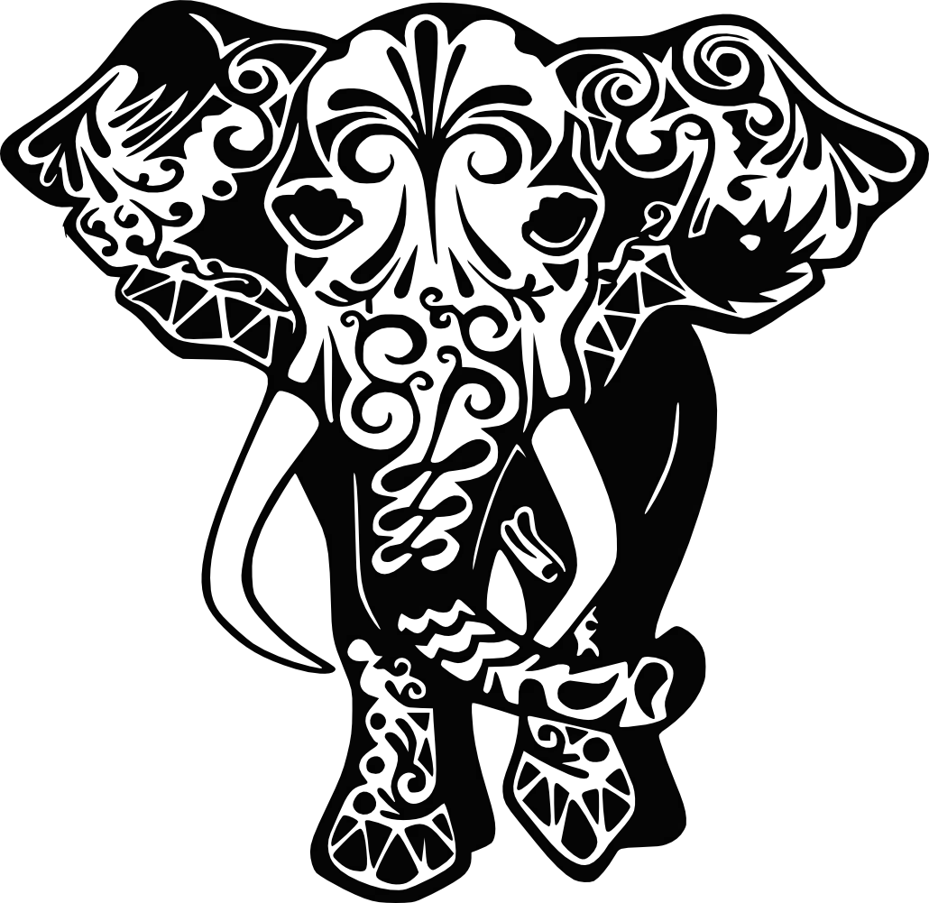 Elephants Svg Tribal Mandala Svg Free Free Elephant