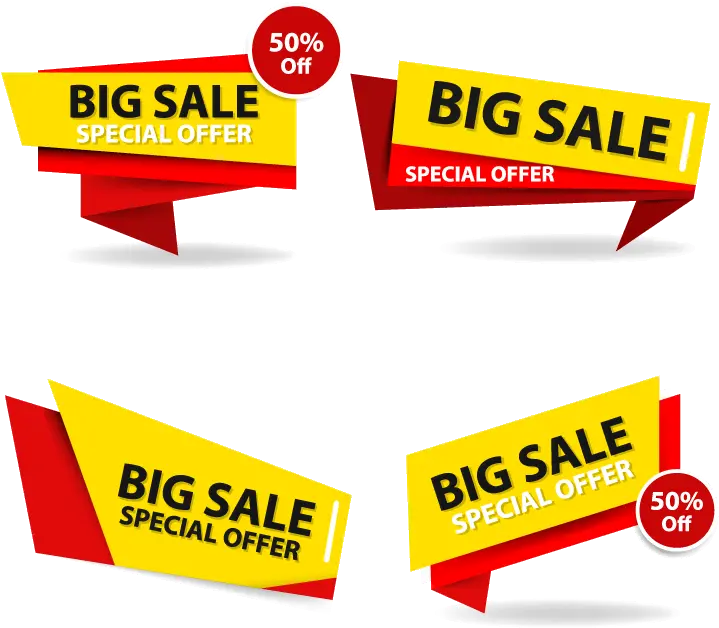 Clipart Explosion Price Tag Big Sale Vector Png