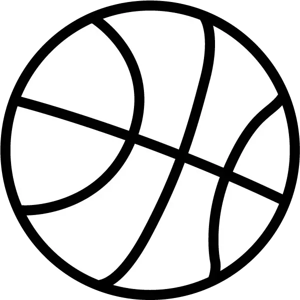 Basketball Black And White Clipart Free Transparent Basketball Clipart Black And White Png