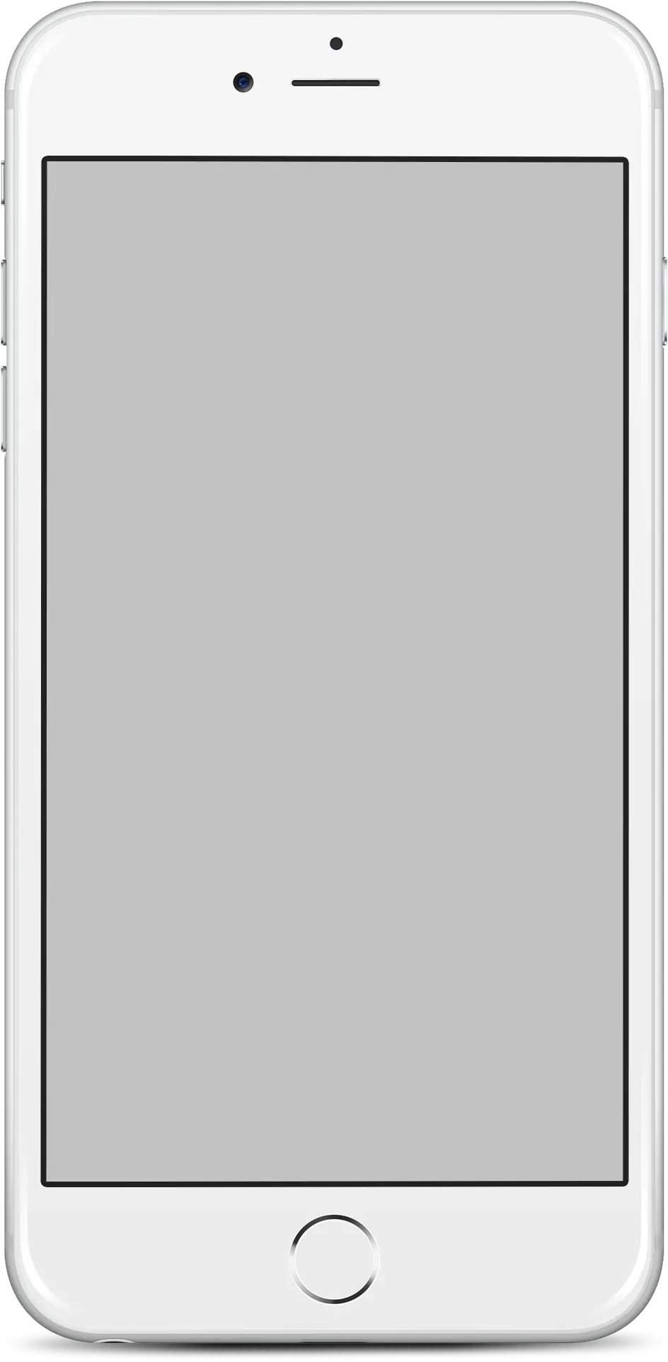 Transparent Iphone Outline Png